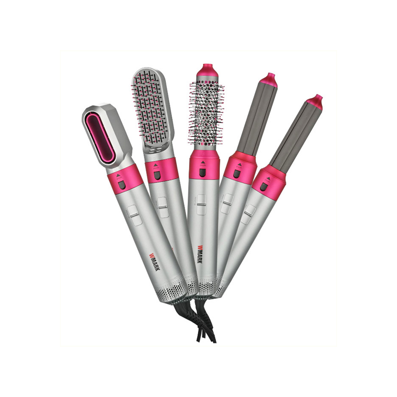 WMARK NG-1000 Hot Air Styler 5-in-1 – Furçë Ajri e Nxehtë për Tharje, Drejtim & Kaçurrela (1000W, 3 Shpejtësi, Anti-Mbinxehje)