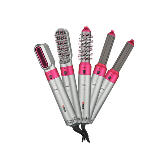 WMARK NG-1000 Hot Air Styler 5-in-1 – Furçë Ajri e Nxehtë për Tharje, Drejtim & Kaçurrela (1000W, 3 Shpejtësi, Anti-Mbinxehje)